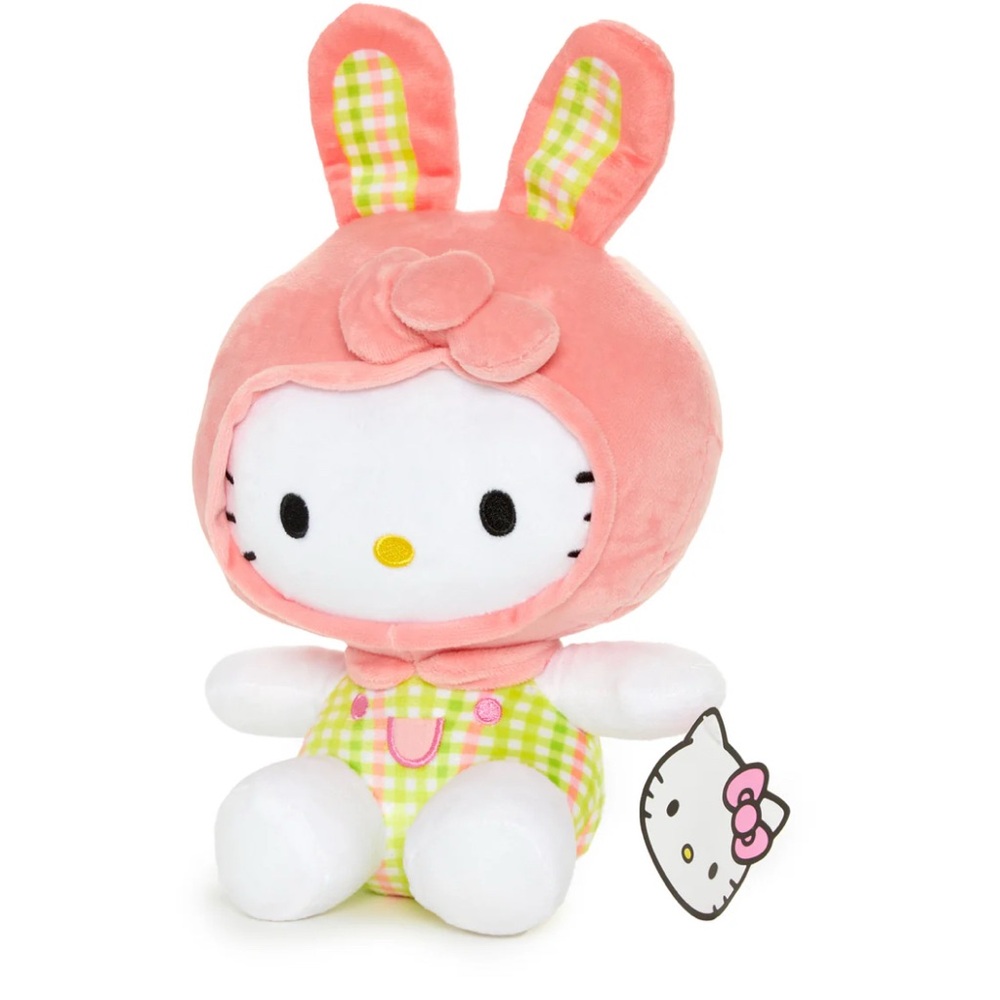 Hello Kitty Easter Plaid Plushie (Limited Edition)